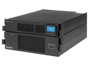 Socomec UPS Ofys RT 6000VA, 4800W, On-line, sinusni izhodni signal, USB, LCD