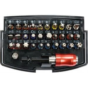 YATO Komplet bitov z adapterjem 1/4" 32 kosov