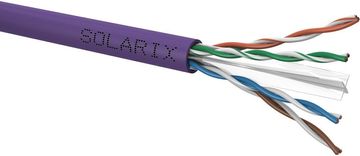 slomart SOLARIX CAT.6 U/UTP LSOH Dca mrežni kabel 305m, siv