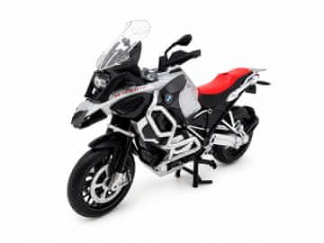 slomart Model motorja PULIO 1:12 BMW R1250GS Adventure srebrni