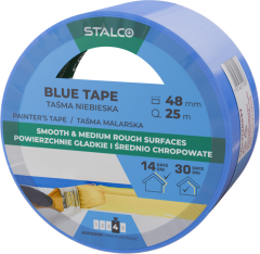 STALCO maskirni trak 48x25m BluePremium S-38537