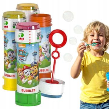 Dulcop Milni mehurčki za otroke Tačke na patrulji Rojstnodnevna zabava Festivalska zabava 60 ml