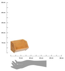5Five® Majhen organizator iz bambusa