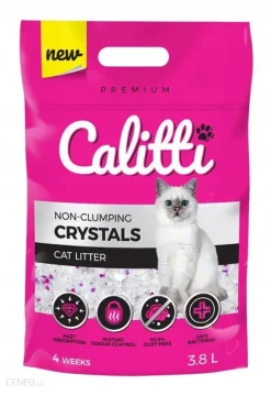 Calitti Silikonsko pesek Crystals 3,8 l
