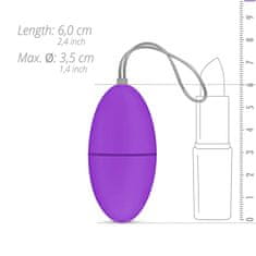 Easytoys Vibracijski jajček Easytoys - z daljincem, vijoličen