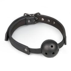 Easytoys Gag s PVC kroglico, črn