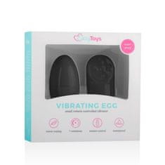 Easytoys Vibracijski jajček Easytoys - z daljincem, črn