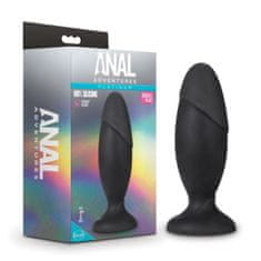 Anal Adventures Silikonski analni čep Anal Adventures Platinum - Rocket