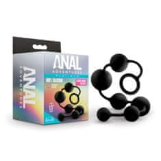 Anal Adventures Silikonske analne kroglice Anal Adventures Platinum, large