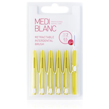 Medzobne ščetke 0,5 mm 6 kosov