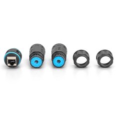 shumee Zunanji digitalni konektor kat. 6A, zaščitni razred IP68, priključek RJ45-RJ45