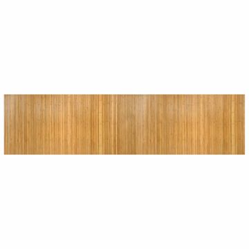 Vidaxl Preproga pravokotna naravna 100x400 cm bambus