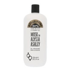 Alyssa Ashley Musk parfumiran gel za prhanje in pena za kopel 750 ml unisex