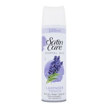 Gillette Satin Care Lavender Touch gel za britje s sivko za ženske