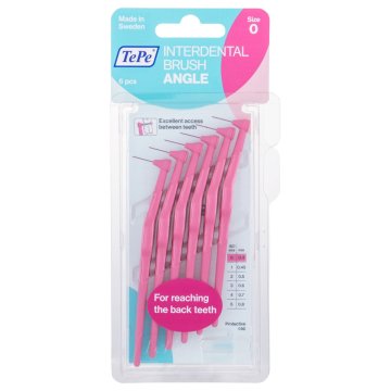 Tepe Angle 0,4 mm medzobna ščetka s premerom 0,4 mm 6 kos unisex