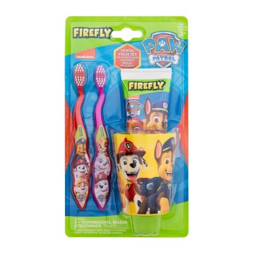 Nickelodeon Paw Patrol Dental Value Set darilni set zobna ščetka 2 kos + zobna pasta 75 ml + skodelica 1 kos