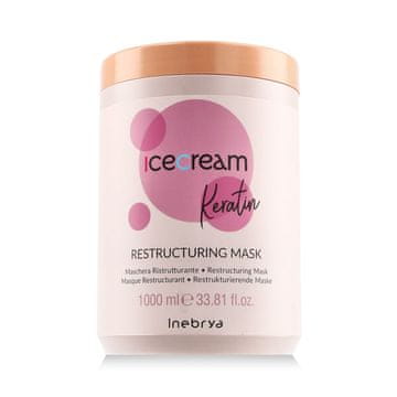 Inebrya Ice Cream Keratin Restructuring Mask maska za prestrukturiranje s keratinom