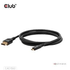 Club 3D CLUB3D CAC-1563 adapter kabel USB Type-C na DisplayPort, 2 m