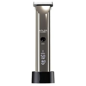 Adler Adler AD 2834 brivnik za lase, srebrn, 60W, 180 min delovanja