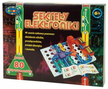slomart Komplet Sekreti elektronike: 80 eksperimentov