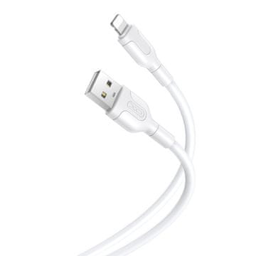 XO XO Kabel USB - Lightning, 1m, 2.1A, bel