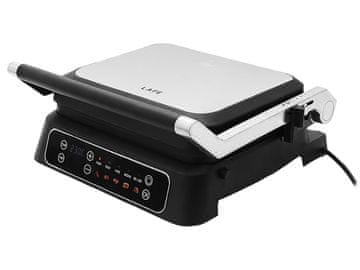 slomart LAFE GrillMaster električni žar, 1800W, črna/srebrna