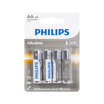 Bateria PHILIPS Baterija alkalna LR06, 4 kom