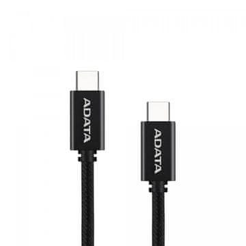 slomart Adata USB-C na USB-C 2.0 kabel, 100W, 100cm, črn
