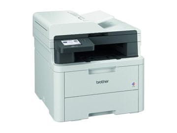 Brother MFCL3740CDWYJ1 4-v-1 barvni laserski tiskalnik, dvostranski tisk, Wi-Fi, 18 strani/min