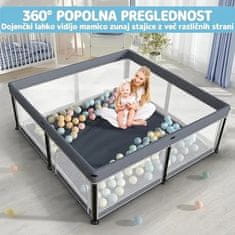 Smania Zložljiva otroška stajica NestPlay (127 x 127 cm) 
