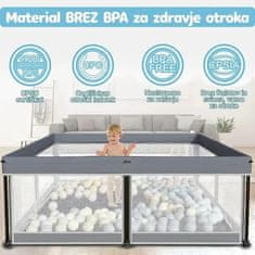 Smania Zložljiva otroška stajica NestPlay (127 x 127 cm) 