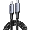 Ugreen USB-C na USB-C 3.1 Gen 2 5A kabel, 240W, PD, 4K60Hz, črn, 1m (80150)