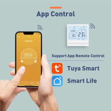 BeOk Alexa, Google 3A TOL47WIFI programabilni WiFi sobni termostat