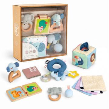 GOODEVAS Goodevas Darilni Set za Dojenčke 3-6 Mesece – Navdihnjeno z Metodo Montessori, za Dečke in Deklice