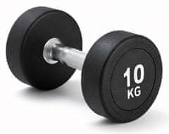 Kubisport Enoročna utež 10 kg, ovalna, črna