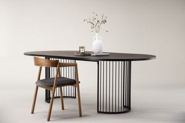 Venture Design Jedilna miza 220x110 cm črna