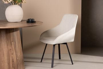 Venture Design Jedilni stol Rosie 60x55x88 cm bež