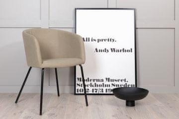 Venture Design Stol Berit 55x78x55 cm bež