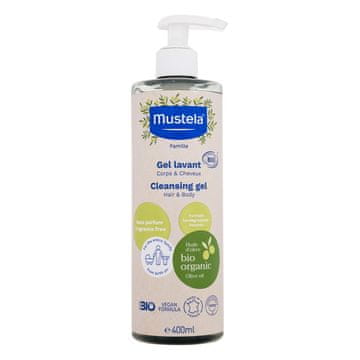 Mustela Bio Cleansing Gel naraven gel za umivanje za otroško kožo od rojstva dalje in za odrasle unisex