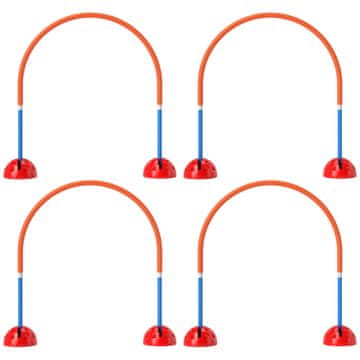 Homestar Set za pasjo agilnost 5-delni nastavljiv komplet ovir 100x19,5x95 cm modra