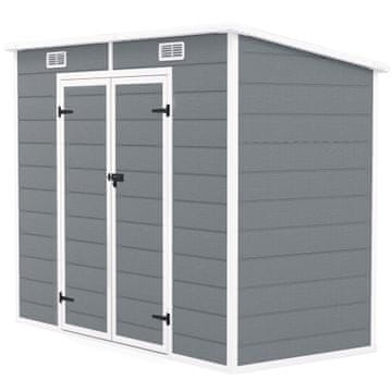 Homestar Vrtna uta 238x125x183 cm siva
