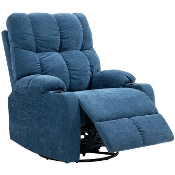 Homestar Naslanjač 88x96x108 cm Modre barve
