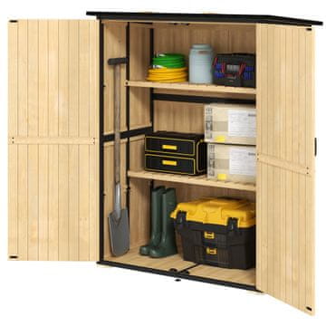 Homestar Vrtna uta 140x74x173 cm naravna