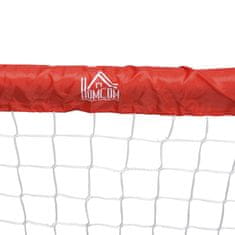 Homestar Set nogometnih golov, zložljivi mini goli, 90x36x60 cm, rdeča