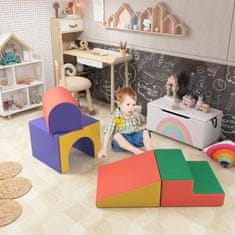 Homestar Set penastih blokov 4 kosa 150x50x39 cm večbarven