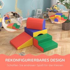 Homestar Set penastih blokov 4 kosa 150x50x39 cm večbarven