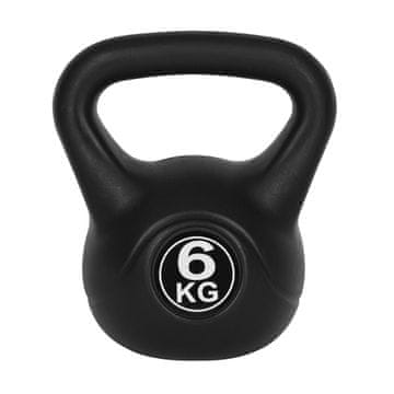 ModernHome Kettlebell 6 kg za vadbo, dumbbell, žoga z utežmi, fitnes obremenitev, ModernHome
