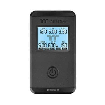 Thermaltake Thermaltake Dr. Power III Tester napajalne enote Črn