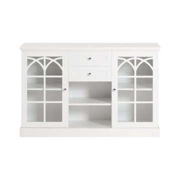 SoBuy Komoda, 120x39x78 cm, Bela