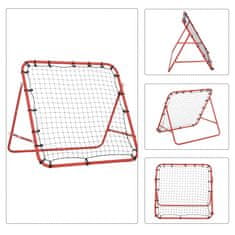 Homestar Nogometna mreža za odbijanje 96x80x96 cm rdeča